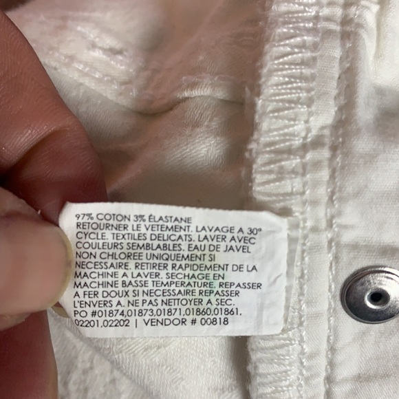 CLUB Monaco white floral print dress pants size 2 - Picture 12 of 14